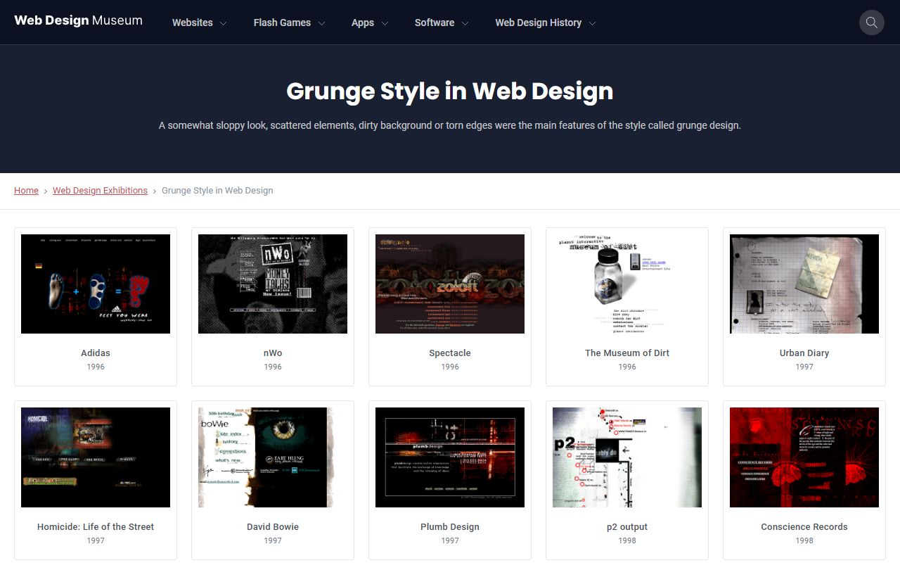 Web Design Museum