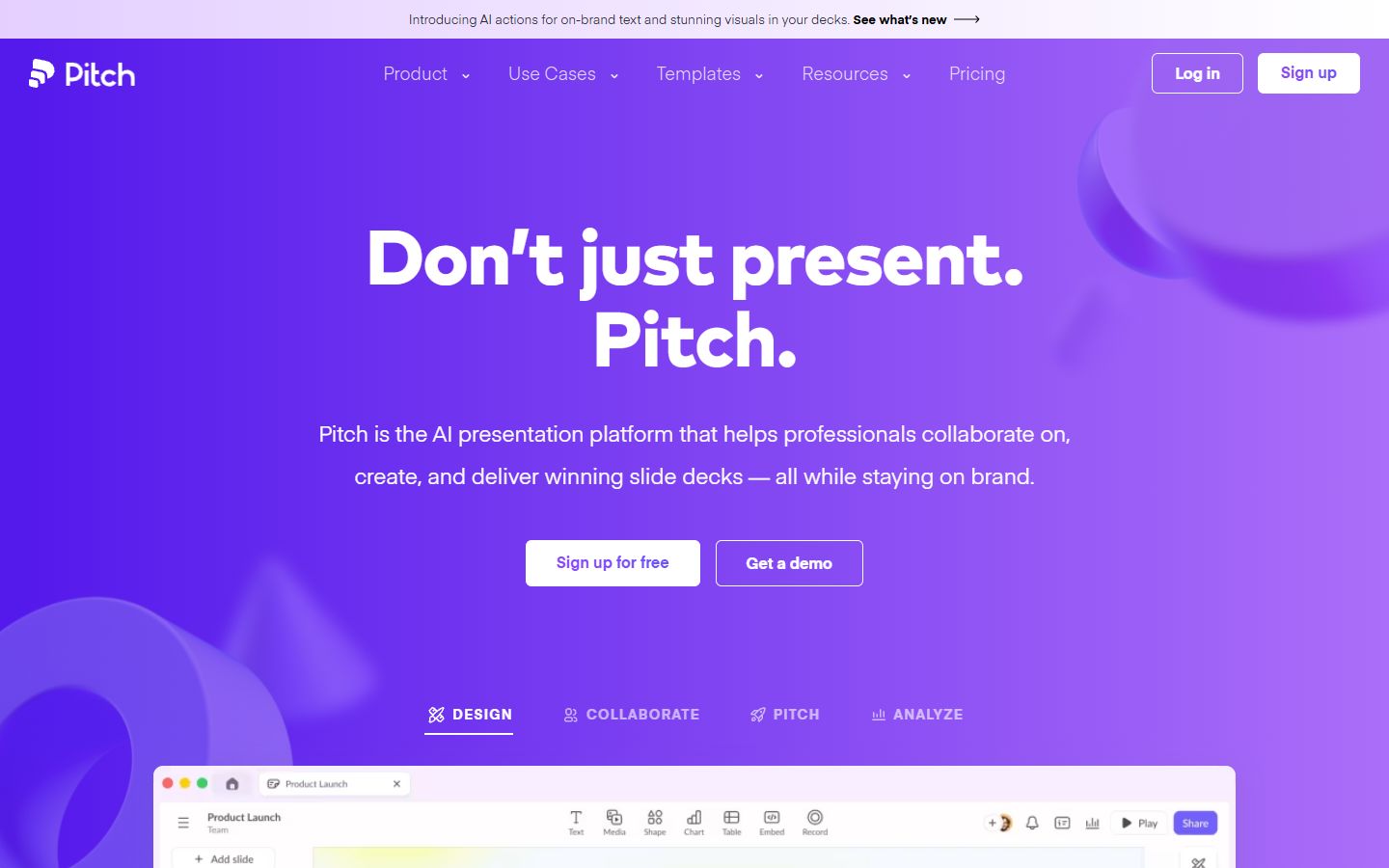 Pitch
