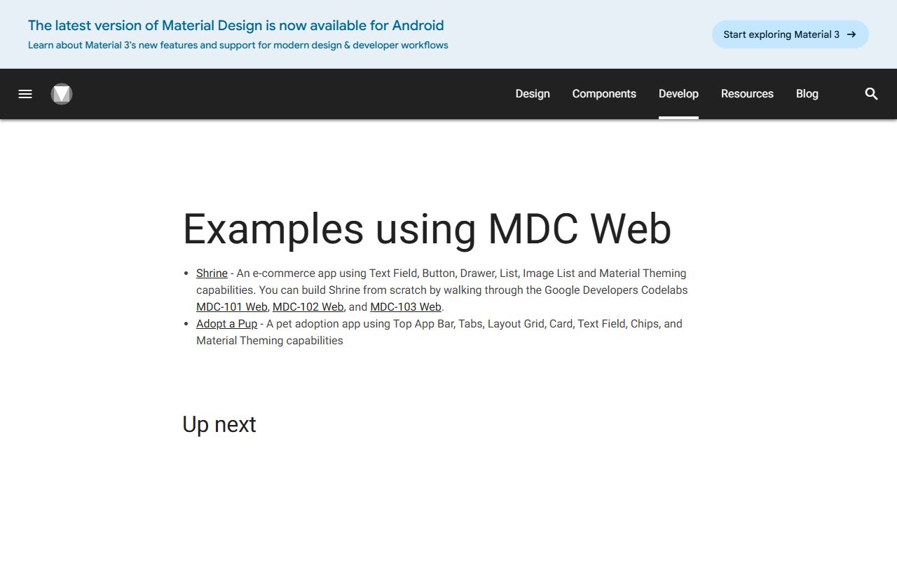 MDC Examples